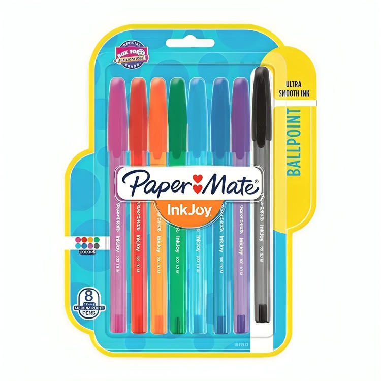 PACK 2 BOLIGRAFO INKJOY PUNTA FINA COLORES SURTIDOS 8 – PAPER MATE - 1
