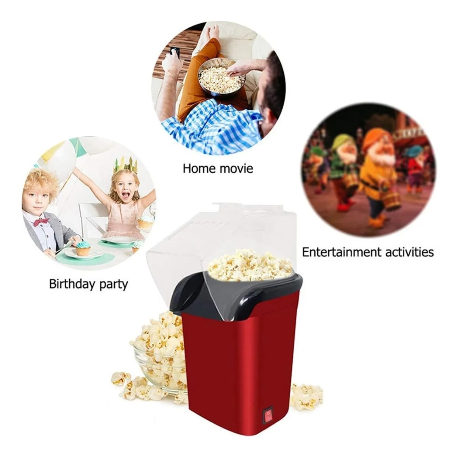 MAQUINA DE COTUFAS COTUFERA MINIJOY 8 TAZAS 1200 W - 2