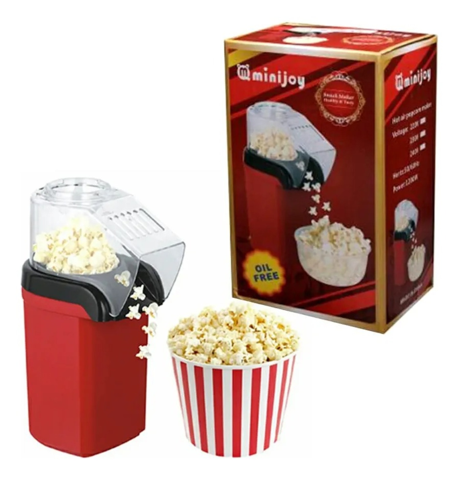 MAQUINA DE COTUFAS COTUFERA MINIJOY 8 TAZAS 1200 W - 5