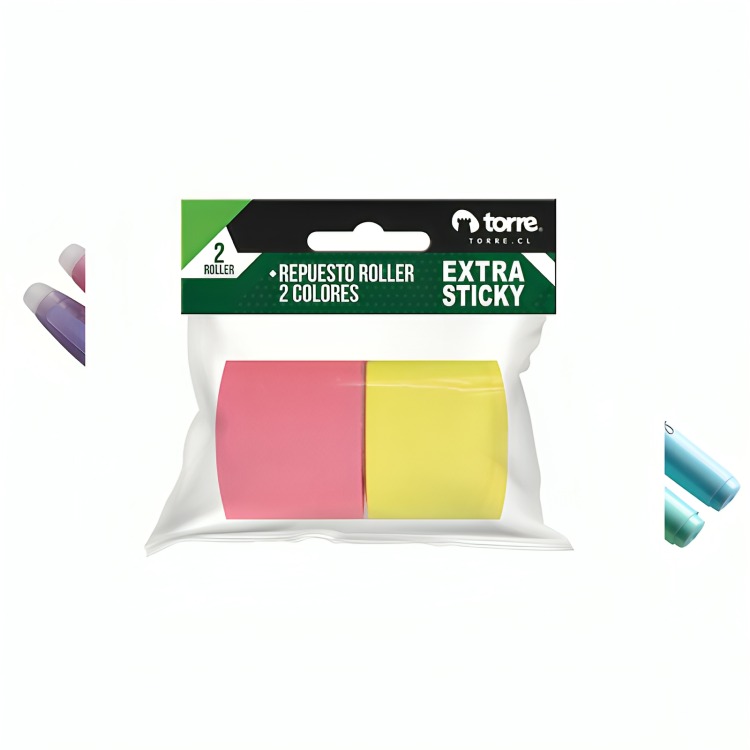 BLISTER TORRE NOTES REPUESTO ROLLER 2 COLORES – TORRE - 2