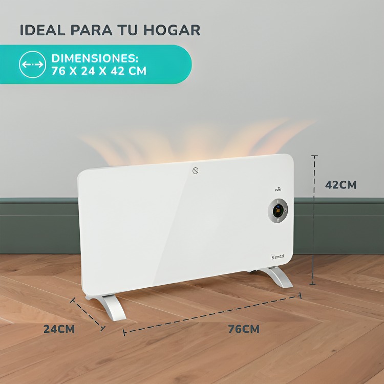 PANEL DE CALEFACTOR CONVERTOR KENDAL KPN1500AL - 3