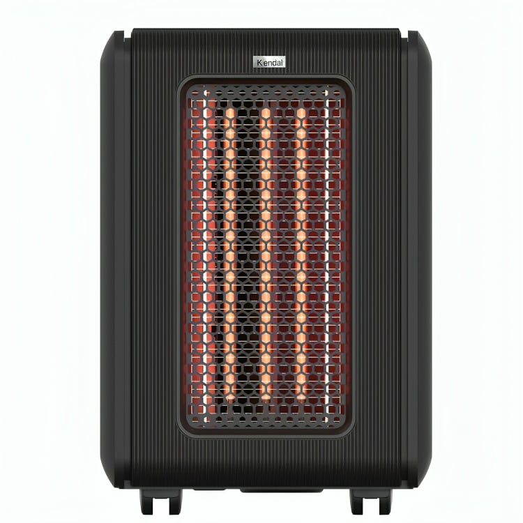 ESTUFA INFRARROJA GOLDEN TUBE 2000W KH-950 (KEI-GOLDEN01) NEGRA - 1