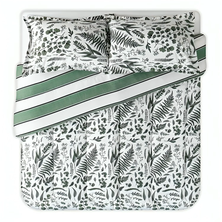 PLUMON ESTAMPADO 2 PLAZAS / GREENERY – CANNON - 2