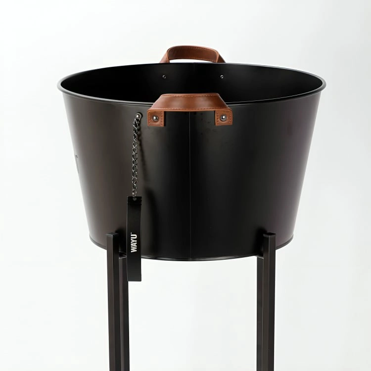 HIELERA METALICA RACK + ABRIDOR CERVEZA WAYU - 2