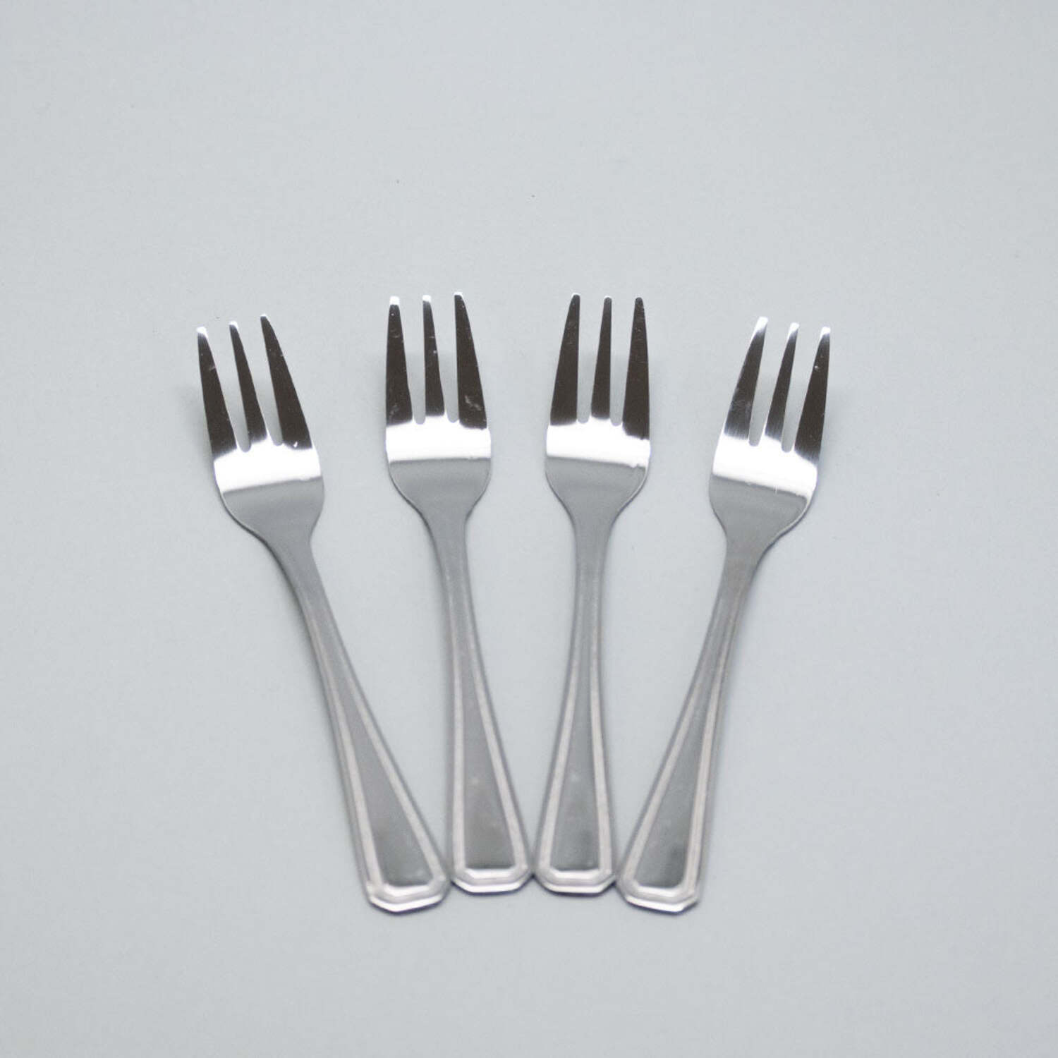 SET 4 TENEDORES POSTRE YORK KINGSTONE 2.0MM - 3