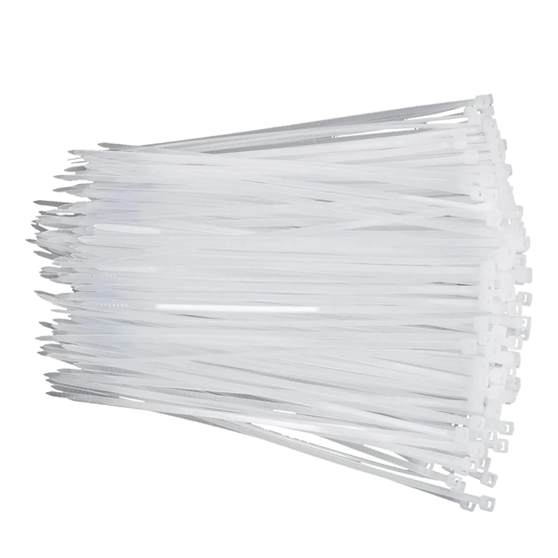 PACK X 3 100 TIRRAP DE NYLON 3.6MM X 300MM COLOR BLANCO - 4