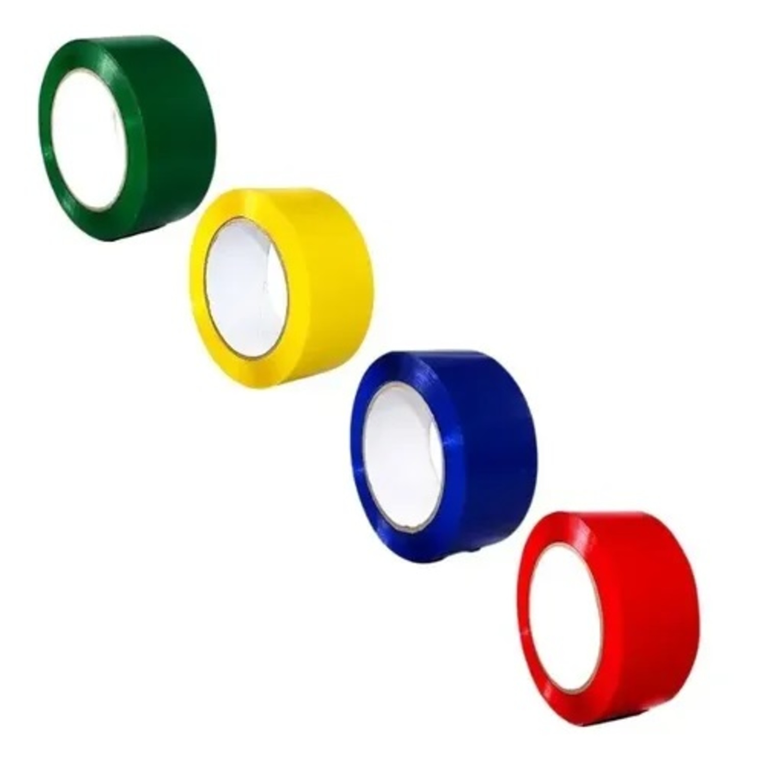 PACK X 4 CINTA ADHESIVA DE DUCTO COLORIDA Y RESISTENTE PARA EMBALAJE DE ALTA RESISTENCIA - 2