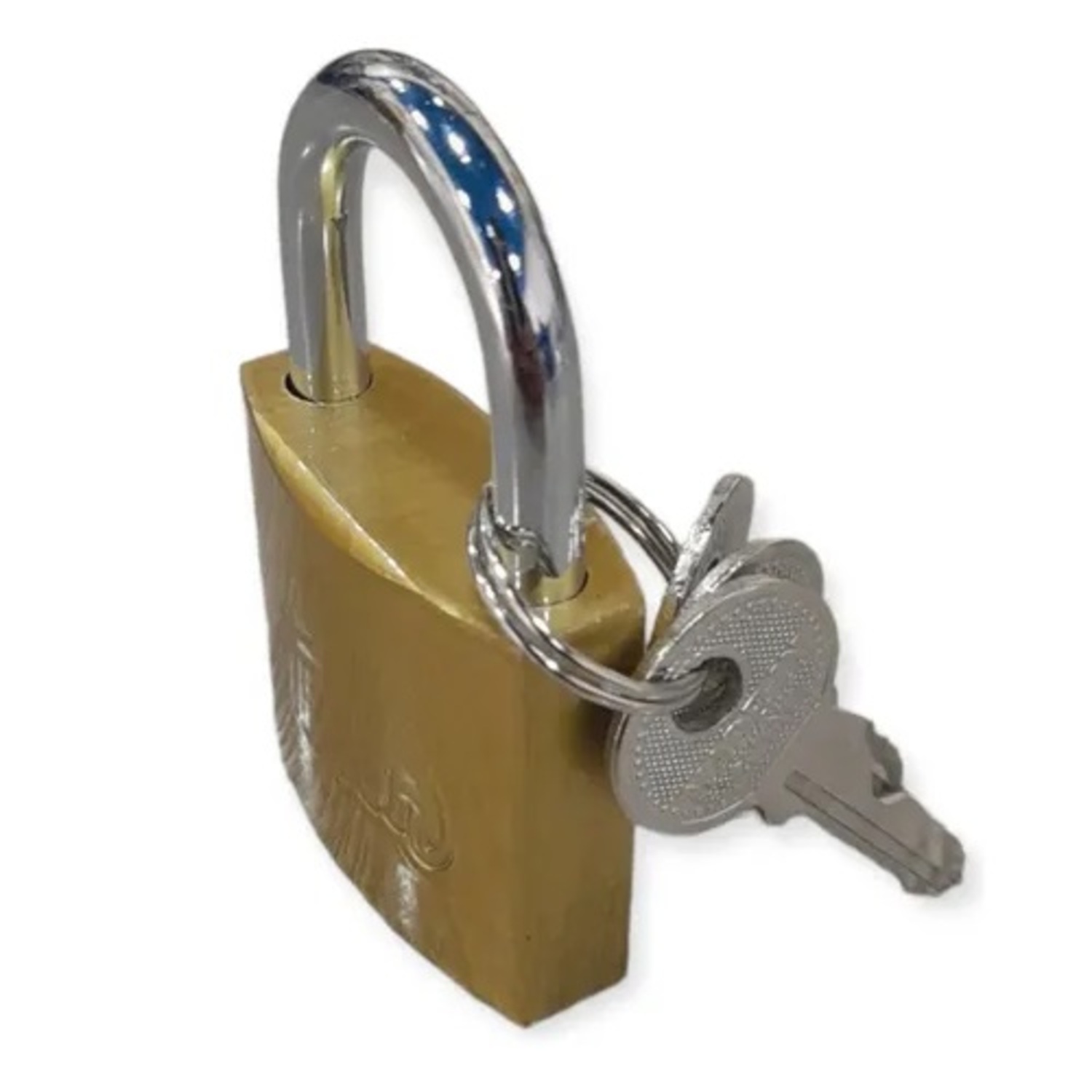 PACK X 3 CANDADO CON LLAVE 32MM - 3