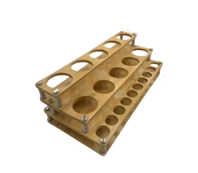 PORTA ESPECIERO ORGANIZADOR DE ESPECIAS DE MADERA - 1