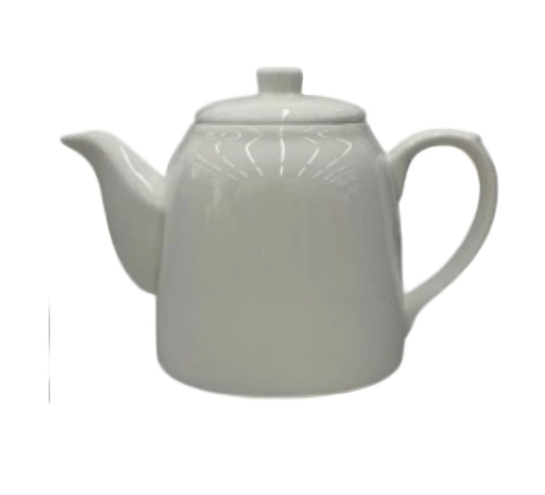 TETERA DE LOZA CON TAPA JARRA PARA TE  Y BEBIDAS - 1