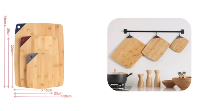 JUEGO DE TABLAS DE COCINA TABLA DE CORTAR MADERA - 2