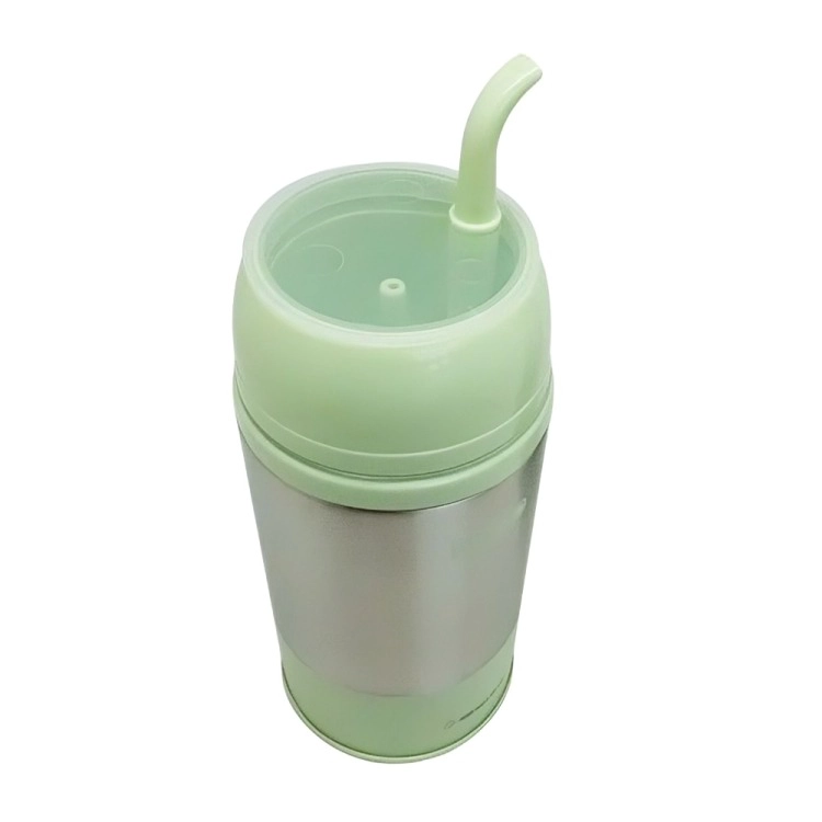 MATE SET CON BOMBILLA KEEP  230ML VERDE - 2