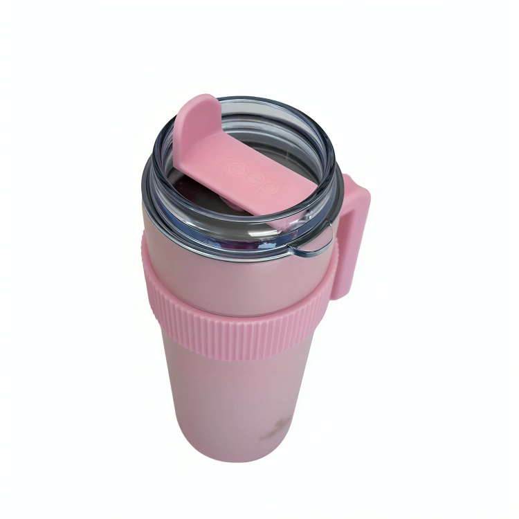 COFFEE MUG DOBLE PARED 20OZ KEEP ROSA - 2