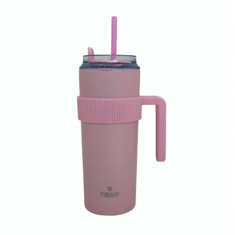COFFEE MUG DOBLE PARED 20OZ KEEP ROSA - 3