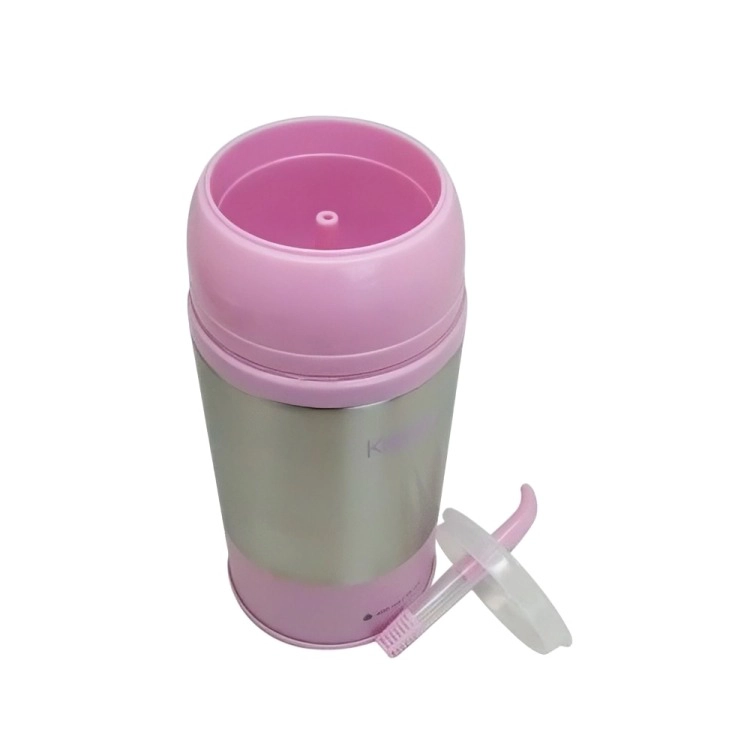MATE SET CON BOMBILLA KEEP  230ML ROSA - 2