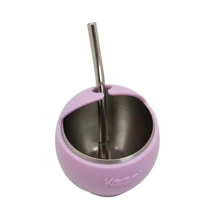 MATE CLASICO KEEP  350ML ROSADO - 2