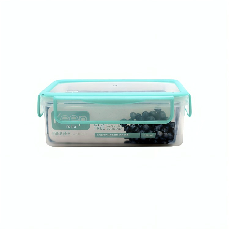 CONTENEDOR HERMETICO PP 1000 ML RECTANGULAR - 4