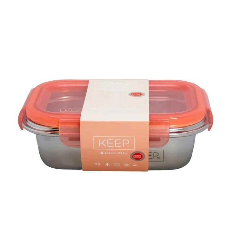 CONTENEDOR HERMETICOS METALICOS 1300 ML KEEP, COLOR SURTIDOS 1 UN - 1