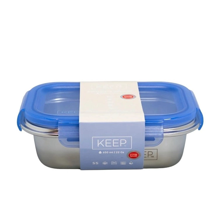CONTENEDOR HERMETICOS METALICOS 1300 ML KEEP, COLOR SURTIDOS 1 UN - 3