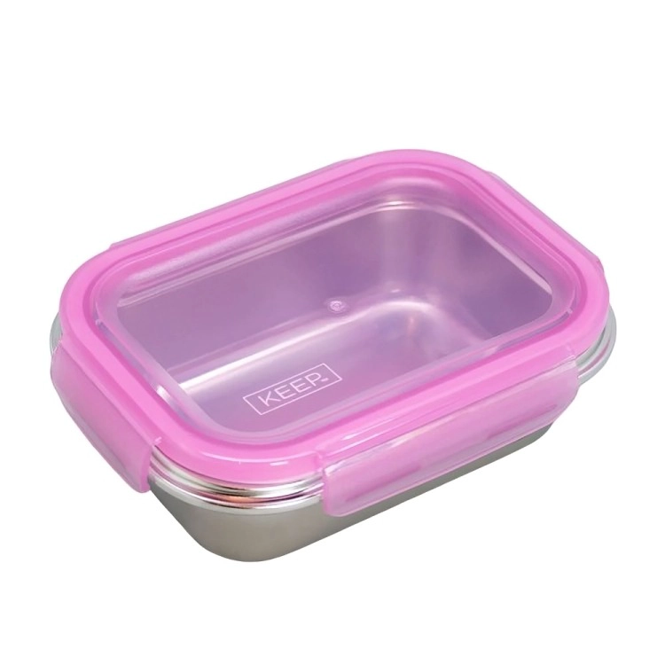 CONTENEDOR HERMETICOS METALICOS 1300 ML KEEP COLOR ROSA - 3