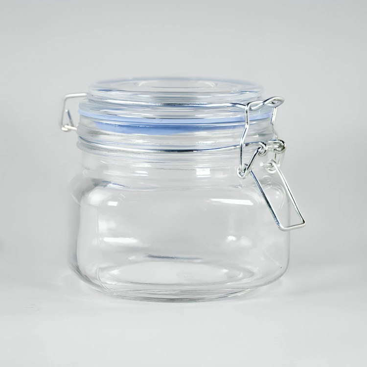 FRASCO CONTENEDOR HERMETICO DE VIDRIO  750ML KEEP LILA - 2