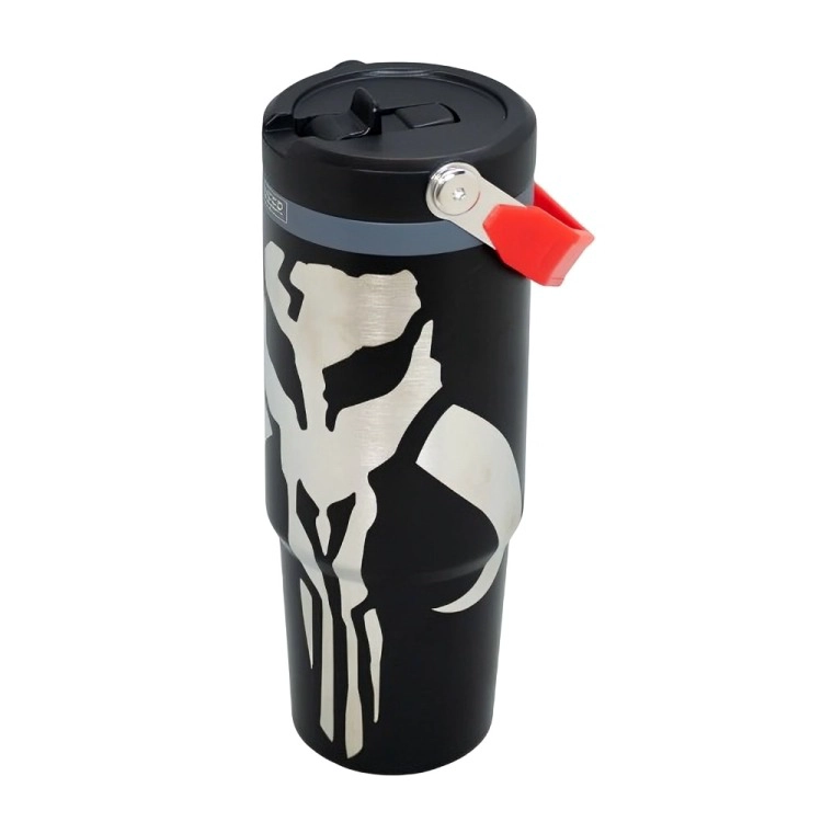 BOTELLA INSULADA CON MANGO 85O ML BLACK SW 2 - 3