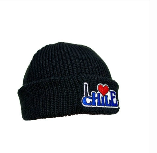 GORRO BEANIE BORDADO DISEÑO CHILE – GORRO TEJIDO UNISEX PARA INVIERNO - 2