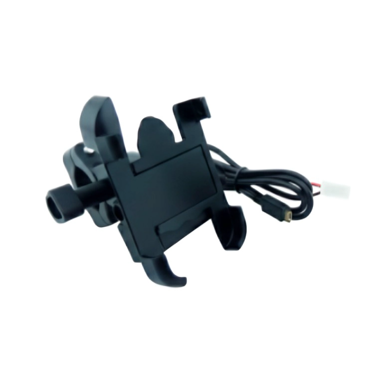 PORTA SMARTPHONE PARA MOTO  MANUBRIO CON USB - 1