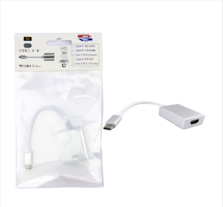 CONVERTIDOR CABLE DE TYPE-C A HDMI VELOCIDAD 3.1 - 1