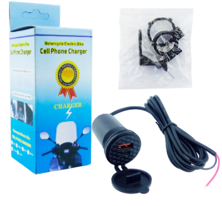 CARGADOR PD Y USB PARA MOTO Y OTROSFAST CHARGE - 3