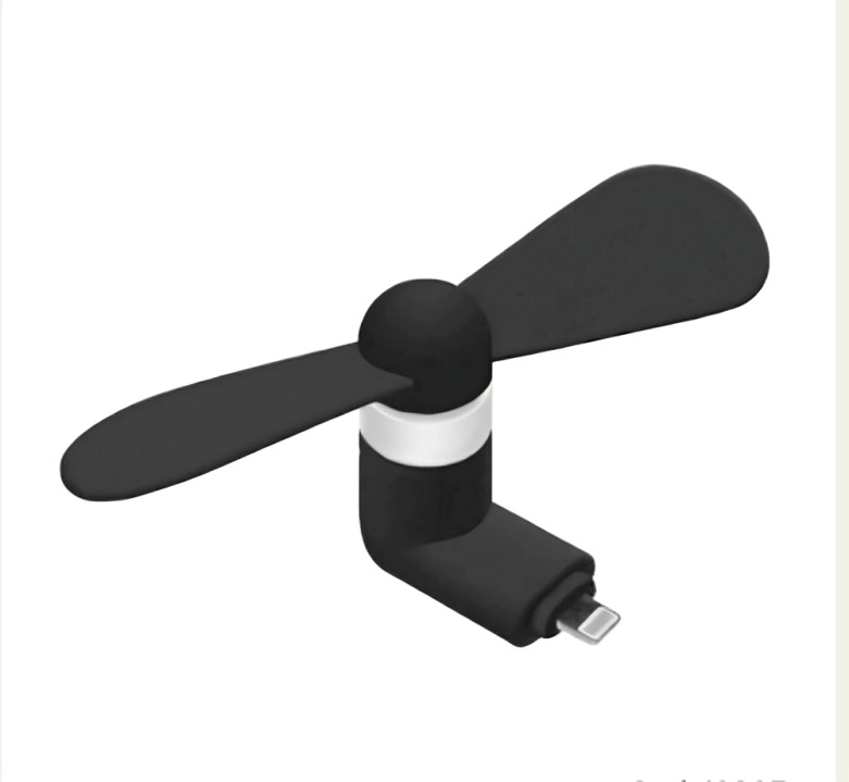 VENTILADOR MINI PARA SMARTPHONE IPHONE - 1