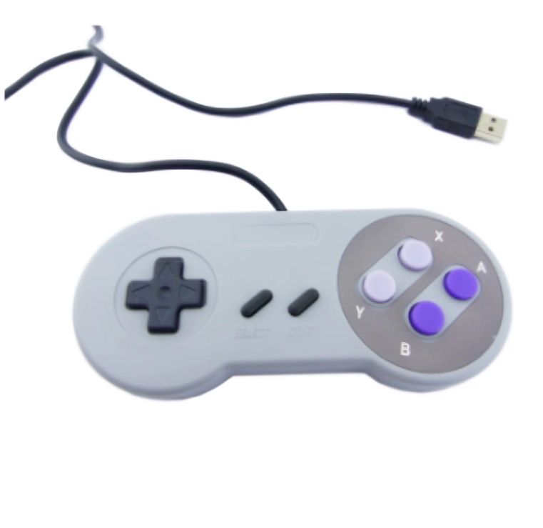 JOYSTICK PARA PC USB TIPO SUPER NINTENDO RETRO - 3