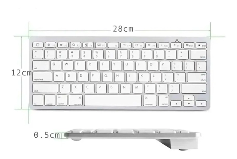 TECLADO BLUETOOTH INALAMBRICO WB1014 - 2