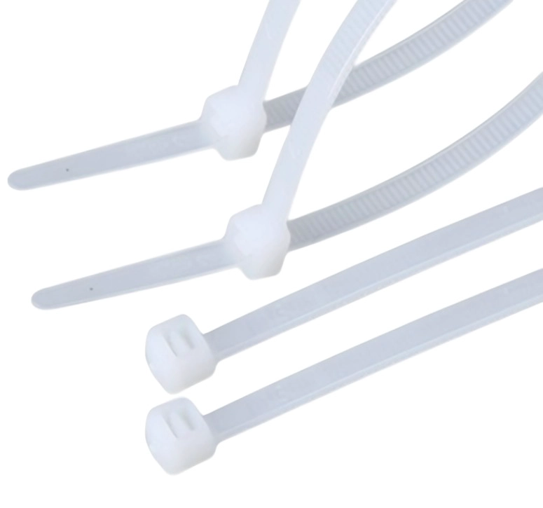 PACK 3 AMARRA CABLE PLASTICO X 100 PCS BLANCA - 3