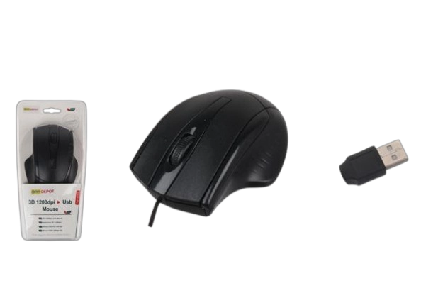 MOUSE ERGONOMICO USB SG-0108 - 2
