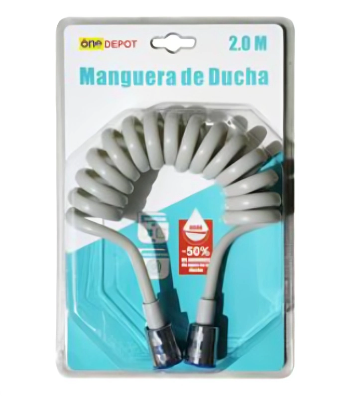 MANGUERA DE DUCHA TELESCOPICA FLEXIBLE PARA INODORO 2.0M XT1670 - 2