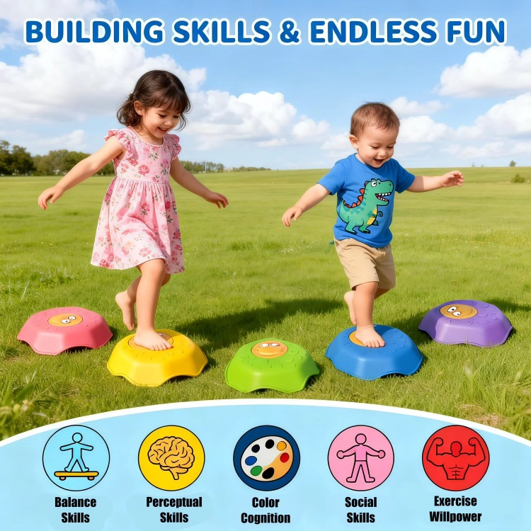 SET DE PIEDRAS DE EQUILIBRIO INFANTILES CON SONIDO - 3