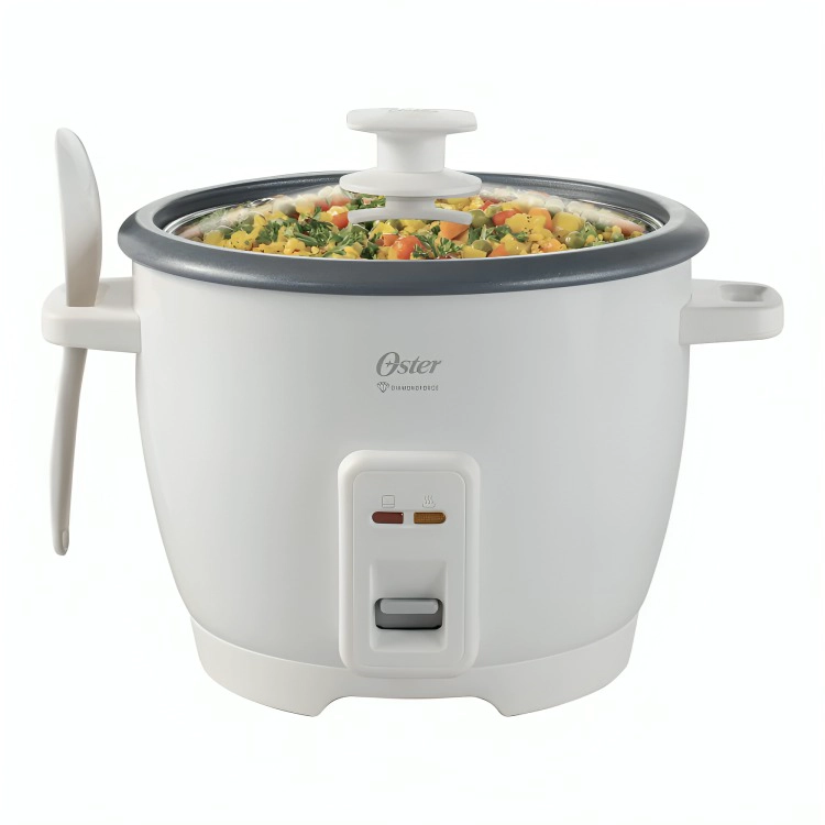 ARROCERA OSTER®  DE 7 TAZAS CON DIAMONDFORCE CKSTRCB7DFWHT - 1