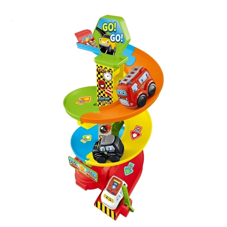 AUTOPISTA DE CARRERAS INFANTIL CON DESLIZAMIENTO - 1
