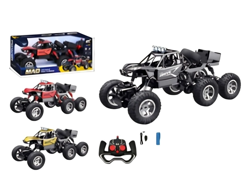 VEHICULO R/C TODOTERRENO 6WD 1:12 - 1