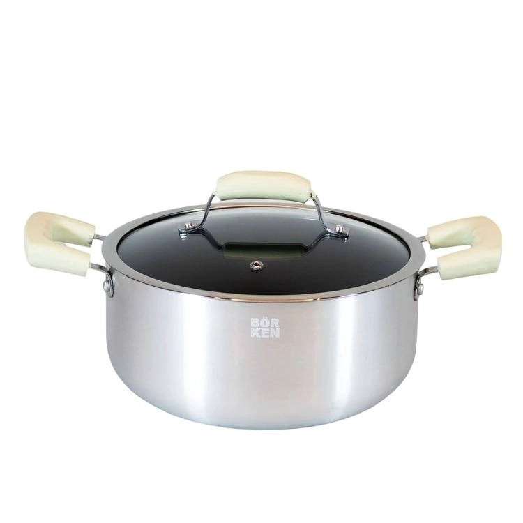 BATERIA DE COCINA 7 PIEZAS GALAXY CLOVER BÖRKEN - 2