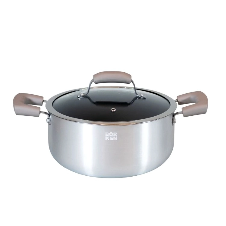 BATERIA DE COCINA 7 PIEZAS GALAXY MOCHA BÖRKEN - 4