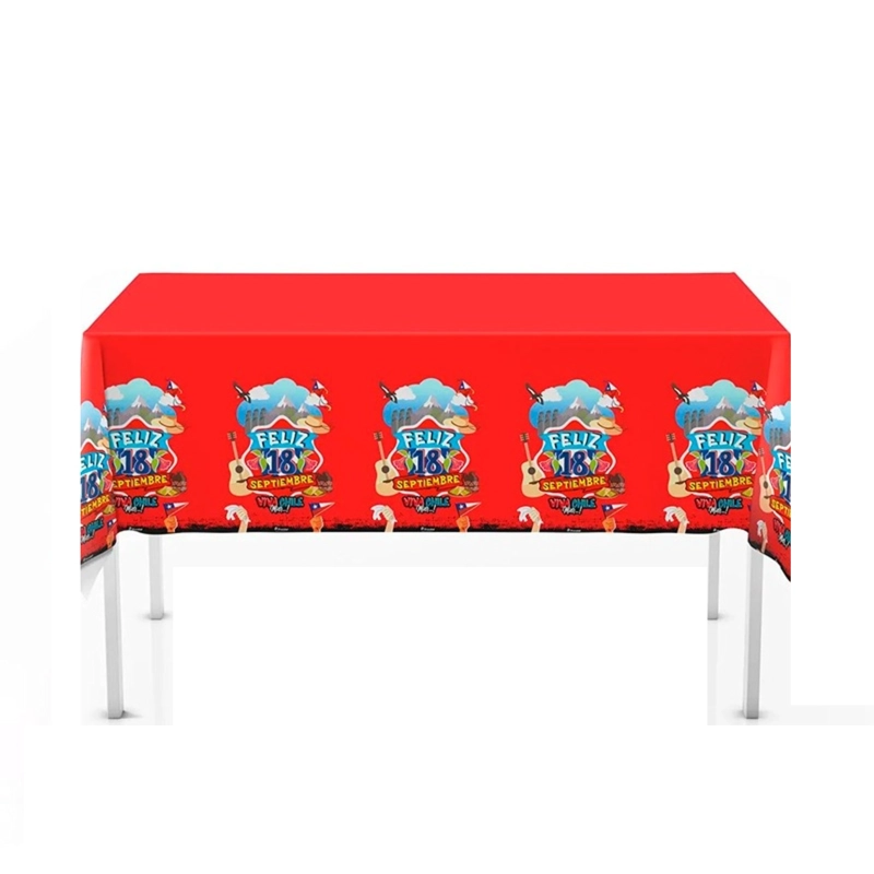 PACK X 4 MANTEL IMPRESO 108X180CM – BIG PARTY - 2