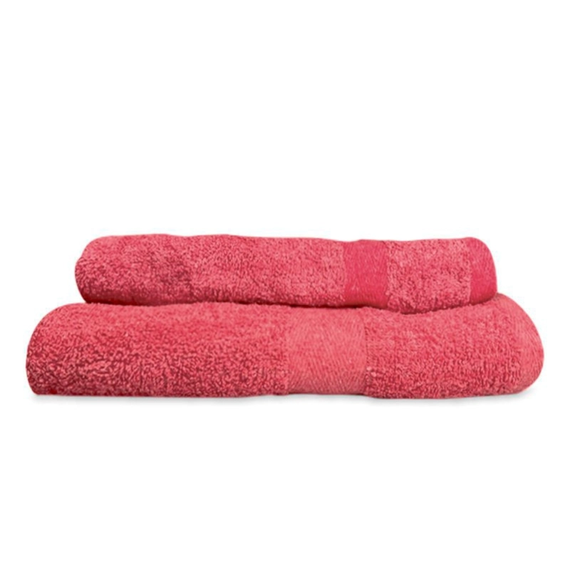 TOALLON DE BAÑO COLECCION 80×160 CM / ROJO – ZAHR - 2