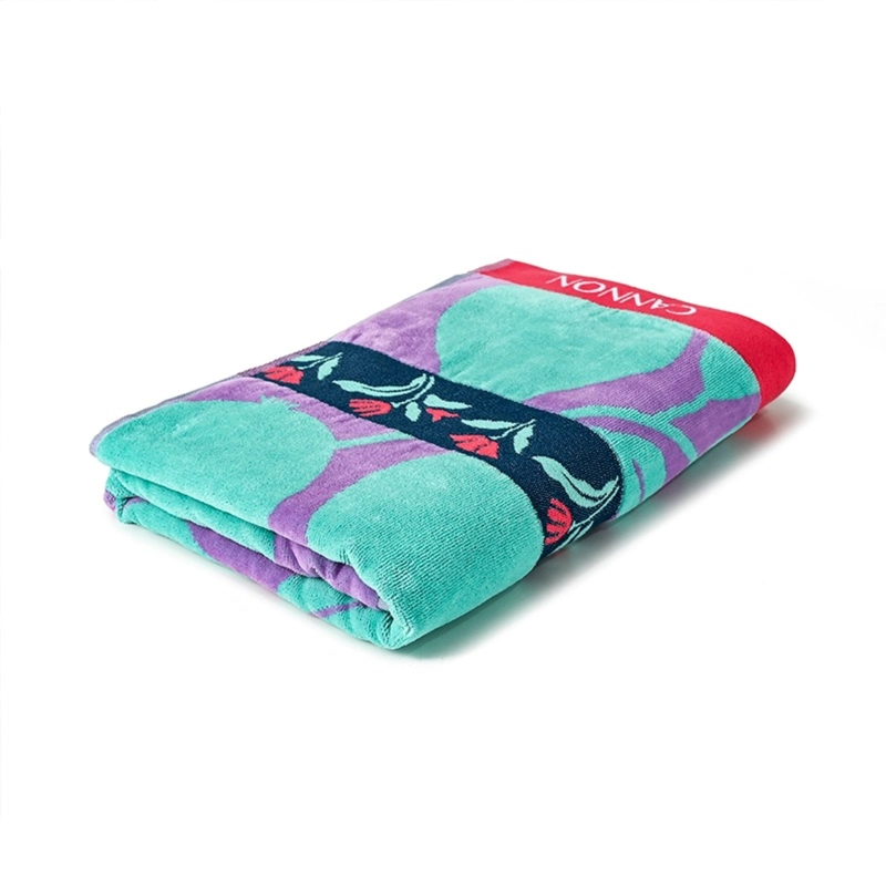 TOALLA DE PLAYA 420GR. 80×160 CM. JACQUARD / PERAS – CANNON - 1