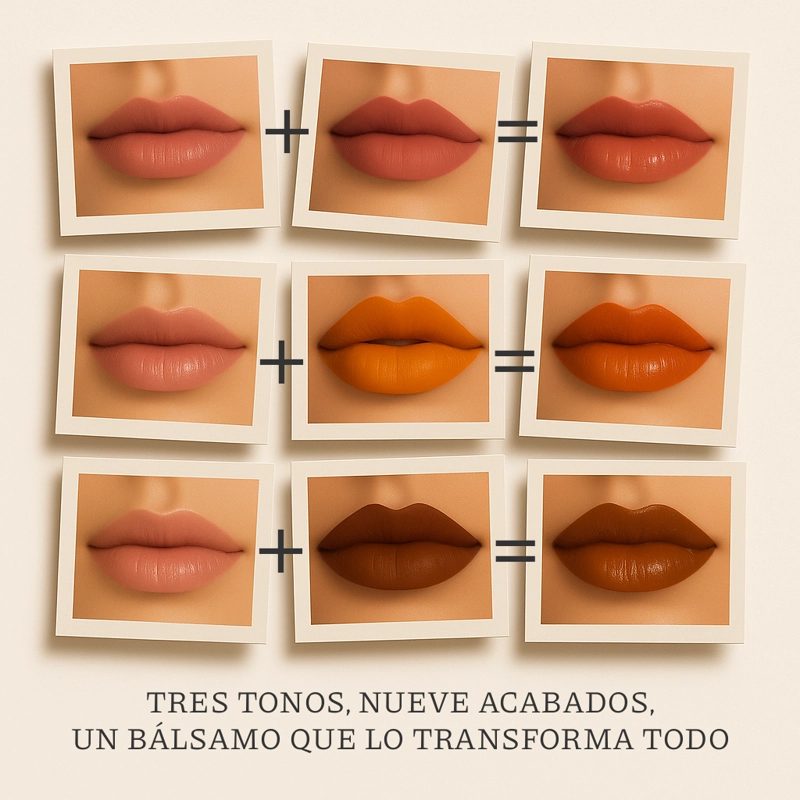 GENIA BEAUTY - LIP BALM CLEAN LIPS - BALSAMO LABIAL HIDRATANTE - 5