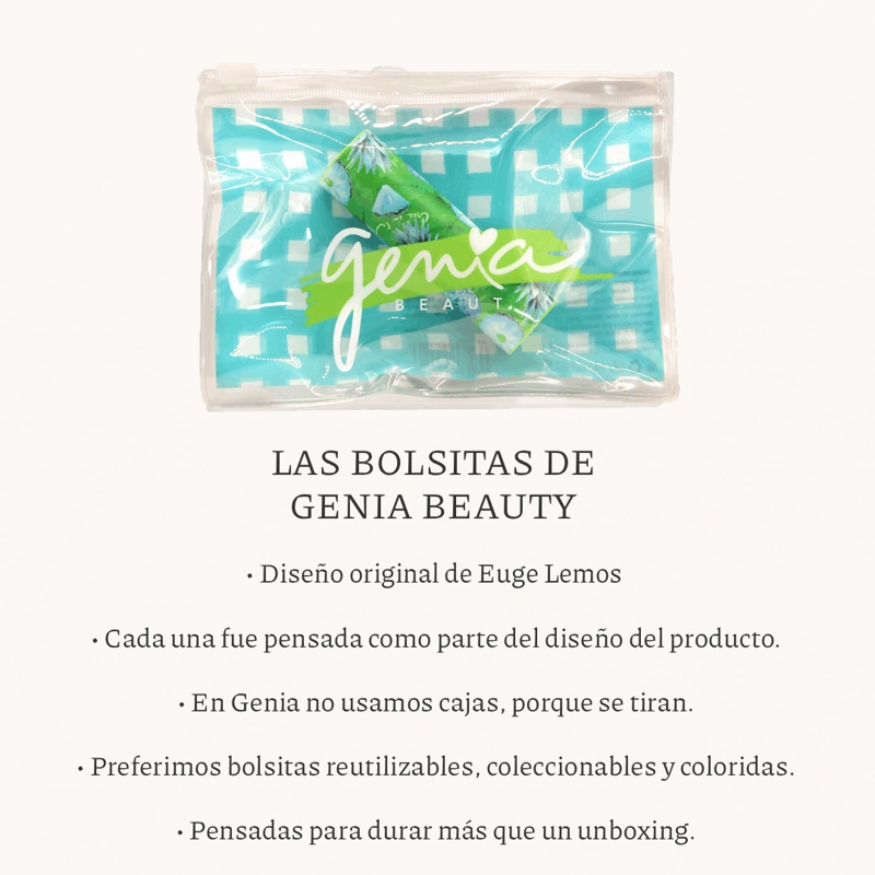 GENIA BEAUTY - LIP BALM CLEAN LIPS - BALSAMO LABIAL HIDRATANTE - 6