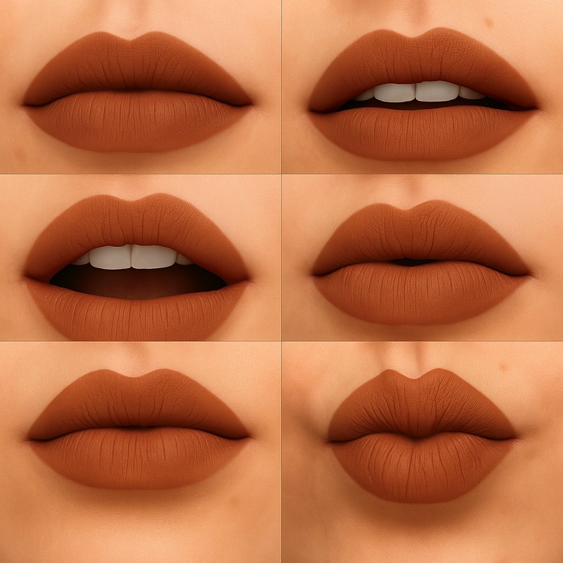 GENIA BEAUTY - LIPSTICK COFFEESHOP - LABIAL MATTE CREMOSO - 3