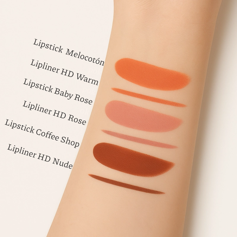 GENIA BEAUTY - PINK POWER DUO - LAPIZ LABIAL Y DELINEADOR CREMOSO - 4