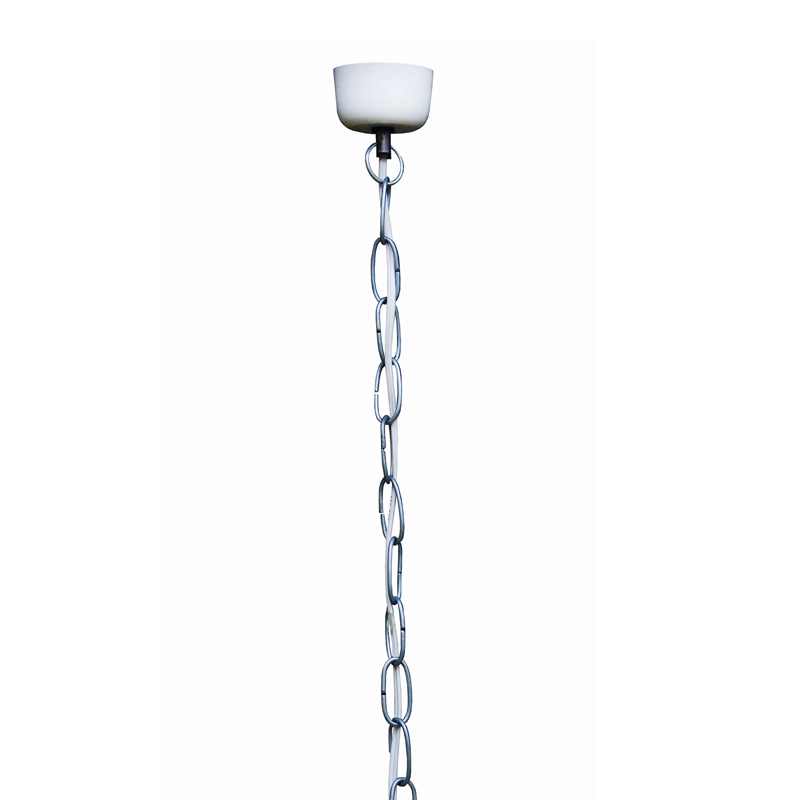 LAMPARA COLGANTE CONO BLANCA - 5